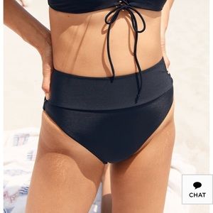 NWT Aerie High-waisted cheeky bikini bottom